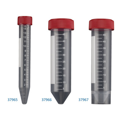 CENTRIFUGUE TEST TUBE 50 ml - conical with base - 30x115 mm - sterile Box of 500 pcs