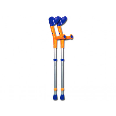 TIKI CRUTCH - blue/orange