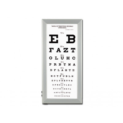 ULTRA SLIM LED OPTOMETRIC CHART - Armagnac