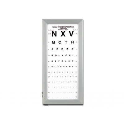 ULTRA SLIM LED OPTOMETRIC CHART - Monyer