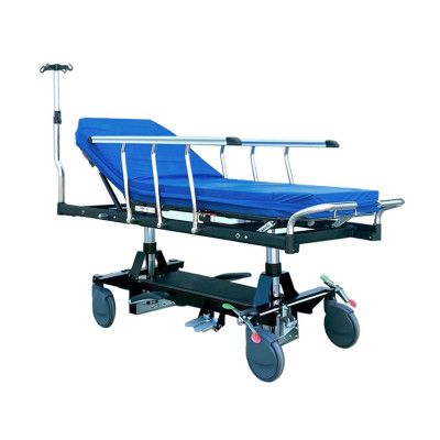 HYDRAULIC ADJUSTABLE HEIGHT PATIENT TROLLEY with TR and RTR