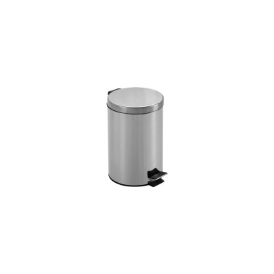 S/S AISI 410 RUBBISH BIN 8 l with pedal