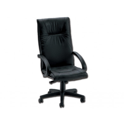 SALISBURGO CHAIR black leather - executive swivel