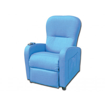 BETTY FAUTEUIL 2 MOTOREN - BLAUW