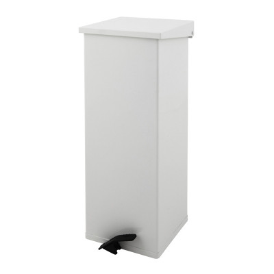 Afvalbak 65 liter uitvoering Aluminium 