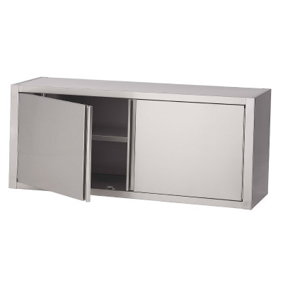 Open wandkast inox 304 / 316 met draaideuren