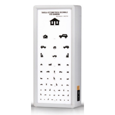 CHILDREN OPTOMETRIC CHART 3 m