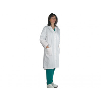 DOCTOR'S WHITE COAT 100% COTTON women