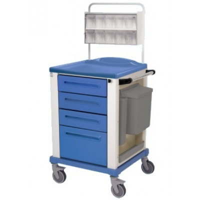 DRESSING TROLLEY - small - blue