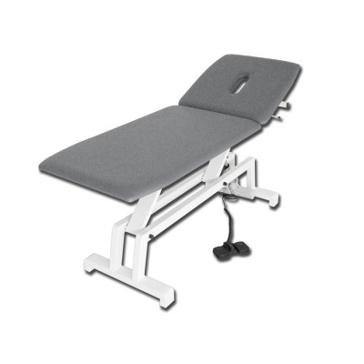 ELECTRIC HEIGHT ADJUSTABLE TREATMENT TABLE black