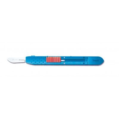 GIMA STERILIZED DISPOSABLE S/S SCALPEL - Safety Model