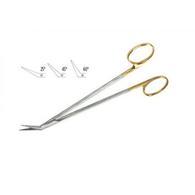 GOLD DEBAKEY POTTS SMITH SCISSORS 23 cm