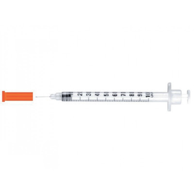 INSULINE SYRINGES NO-DEAD SPACE 0.5 ml 30G