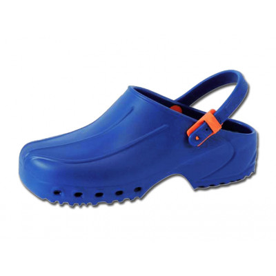 ULTRA LIGHT CLOGS with straps blue