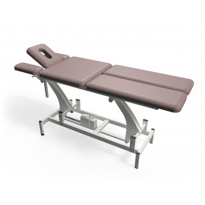 Elektrisch in hoogte verstelbare massagetafel met 6 secties