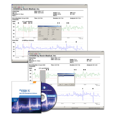 Nonin nVision software voor PalmSAT