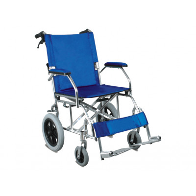 QUEEN ALUMINIUM WHEELCHAIR - blue