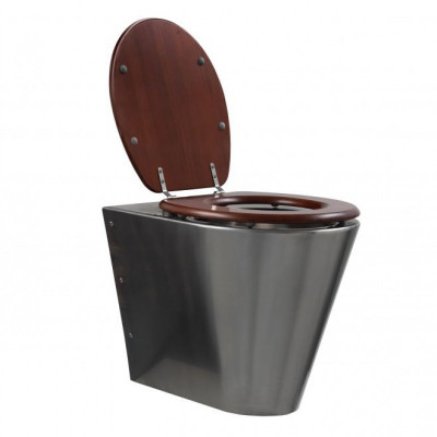 Rvs toilet - staand model