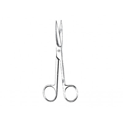 SCISSORS CURVED SHARP/SHARP