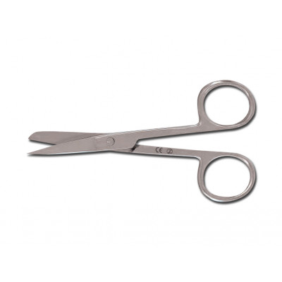 SINGLE USE METAL MAYO SCISSORS sterile 14 cm