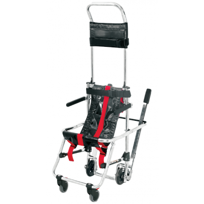 SKID EVACUATION CHAIR with braking slide system