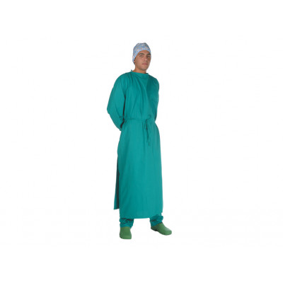 Surgery room coat green cotton