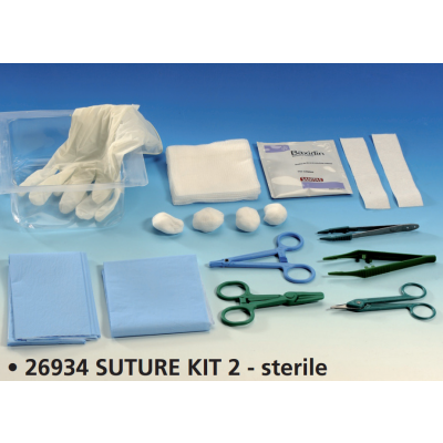 SUTURE KIT 2 sterile