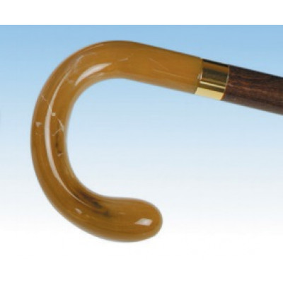 TIZIANO WOOD STICK - curved handle