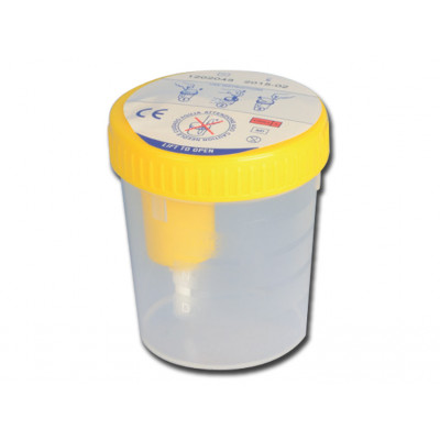 URINE CONTAINER PLUS 100 ml with blood sampling point