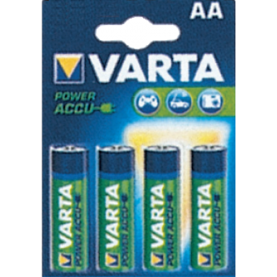 VARTA POWER PLAY RECHARGEABLE BATTERIES - 2500 mAh - stilo AA"